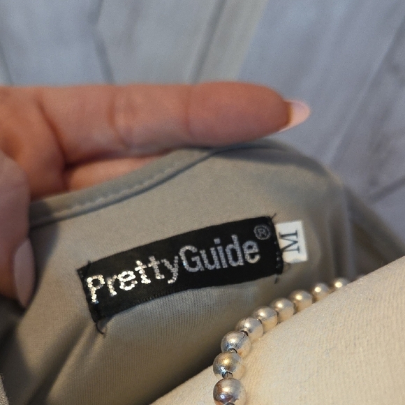 Silver Sequin Women's Top - Picture 4 of 4